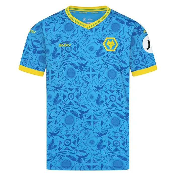 Wolverhampton Wanderers Kits Shop | 2025-26 Wolves Third Shirt – Junior MUNETSI 5 Wolves Jerseys and Gear
